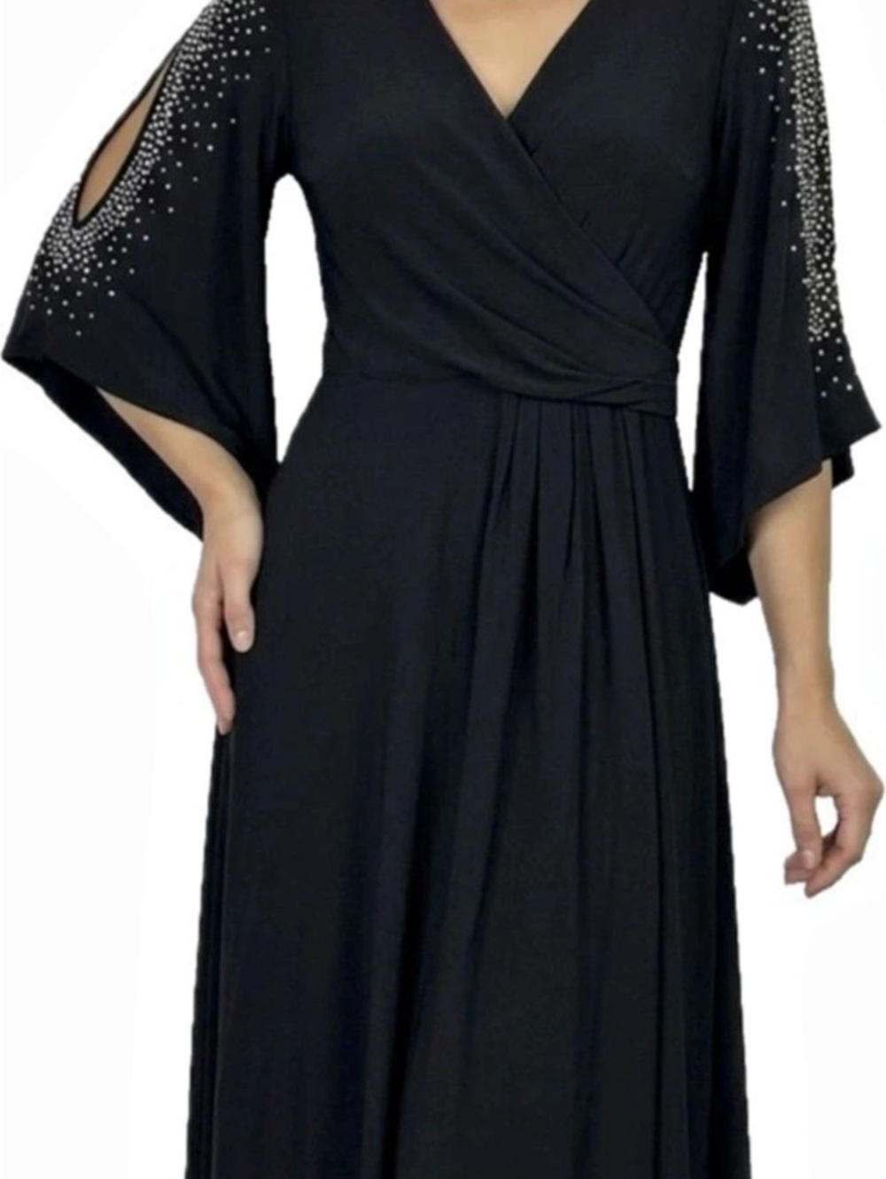 MSK Black Maxi Dress